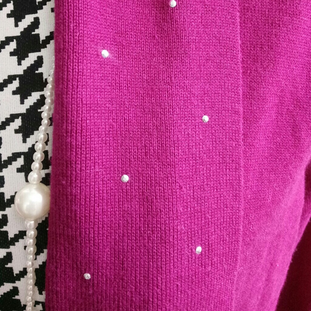 Ruby Rd. Open Front Cardigan Size M - image 5